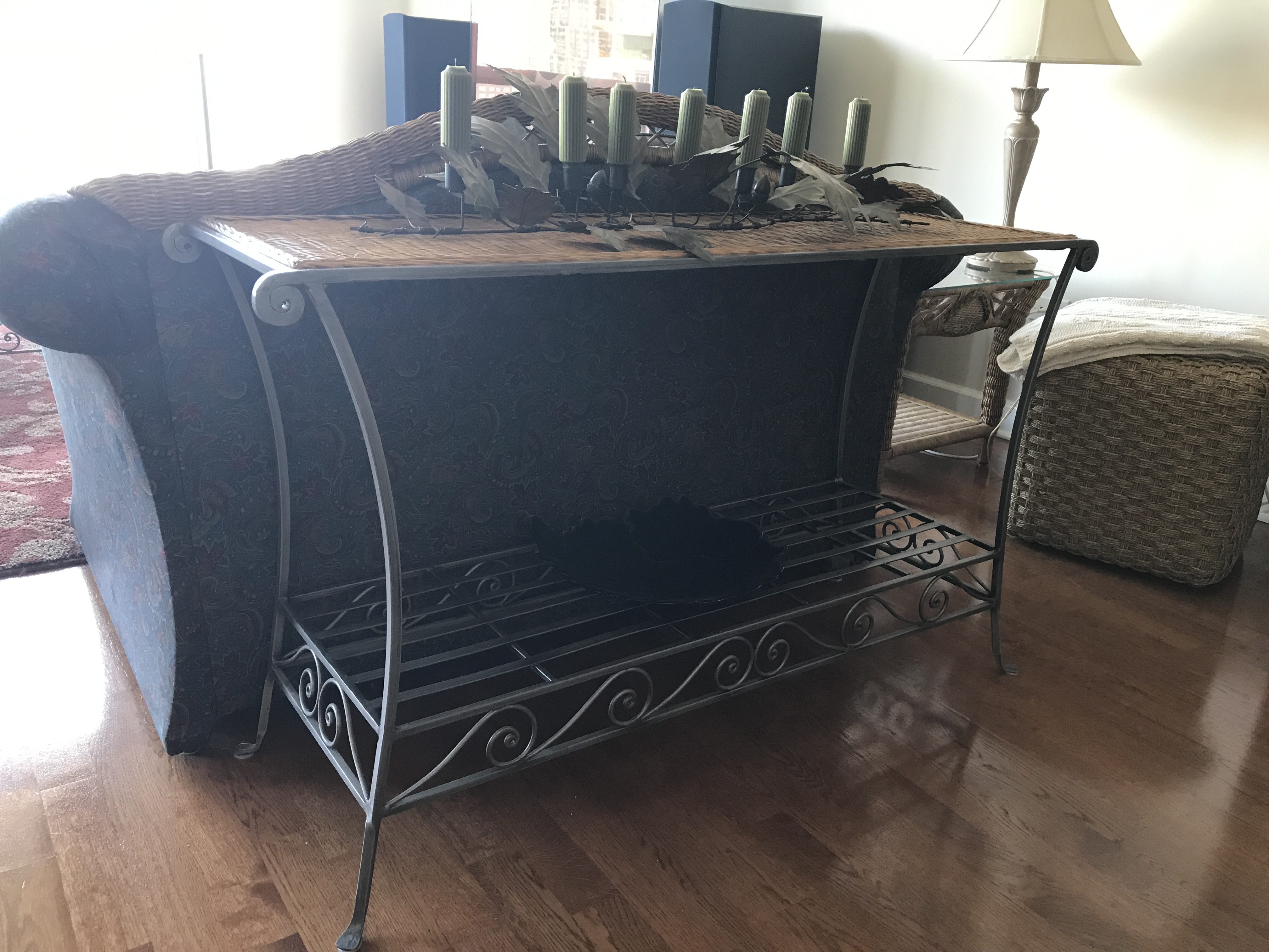 Wicker Console